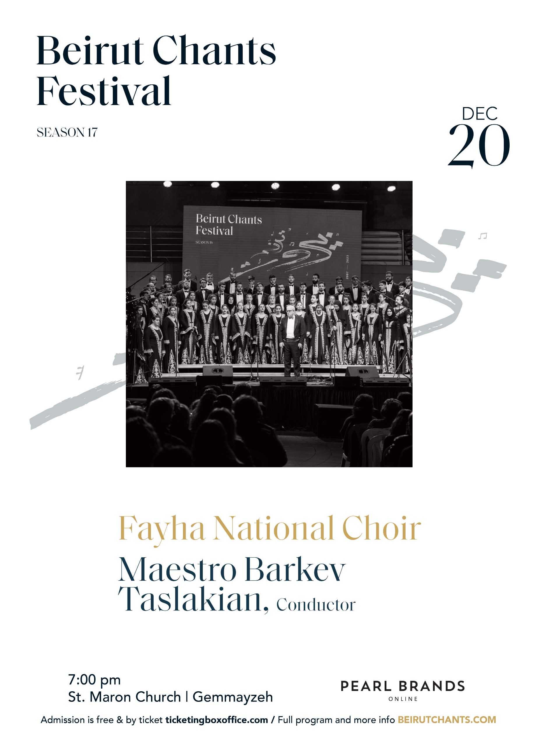 Concert at Beirut Chants Festival